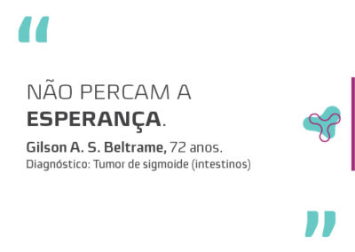 GILSON A. S. BELTRAME – 72 ANOS